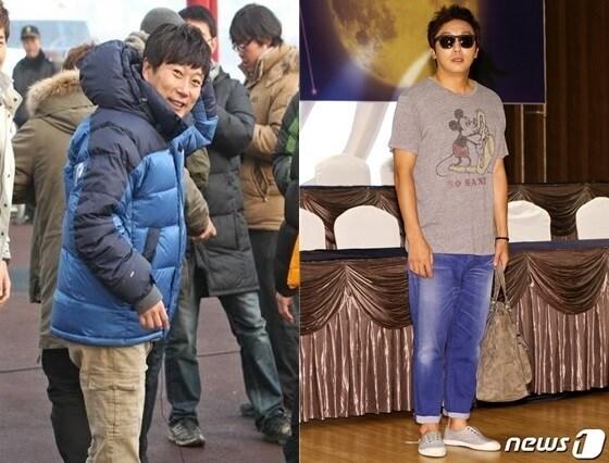 본문 이미지 - 개그맨 이수근&#40;왼쪽&#41;과 컨츄리꼬꼬 출신 방송인 탁재훈. © News1  