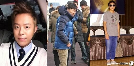 본문 이미지 - (왼쪽부터) 가수 토니안, 개그맨 이수근, 방송인 탁재훈. © News1 