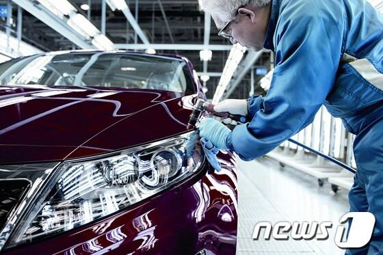 본문 이미지 - 기아차 미국 조지아공장 라인(기아자동차 제공) © News1