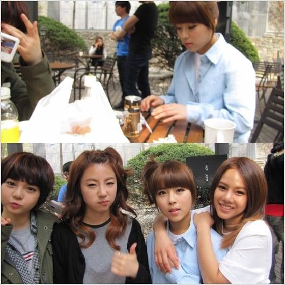 본문 이미지 - 도희 '타이니지' 연습생 시절 사진 (온라인 커뮤니티). © News1  