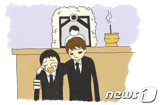 본문 이미지 - 곽명진씨 미담 사례 삽화. &#40;UNIST 제공&#41; © News1  