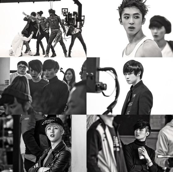 본문 이미지 - 대국남아의 뮤직비디오 촬영 현장 스틸컷(POOM엔터테인먼트 제공). © News1  