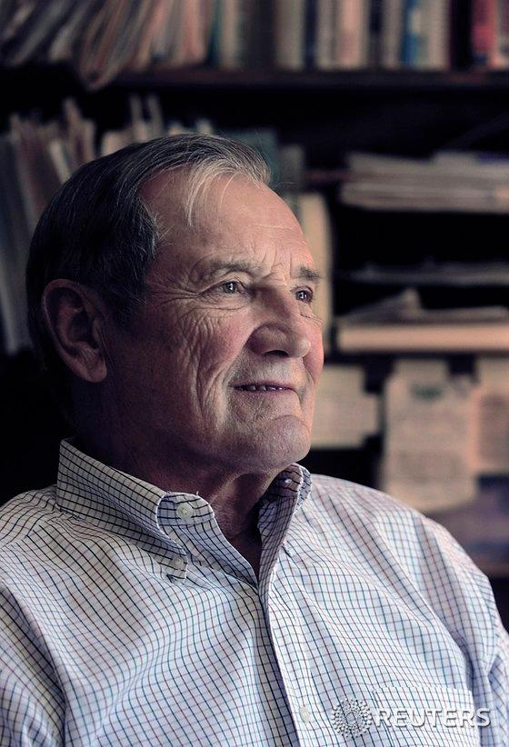 본문 이미지 - 지난달 26일이래 약 4주간 북한에 억류중인 메릴.E. 뉴먼(85).©로이터=News1 배상은 기자