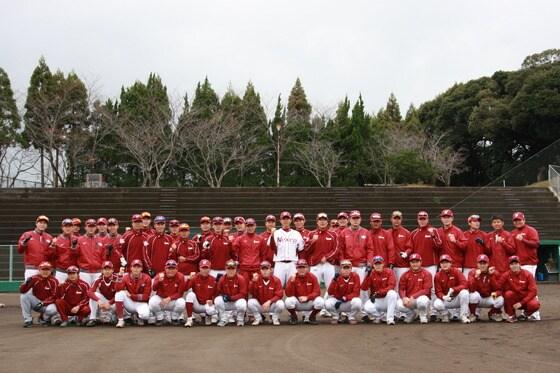본문 이미지 - 일본 가고시마 마무리 훈련을 마친 넥센 히어로즈 선수단&#40;사진-넥센 구단 제공&#41;. © News1  