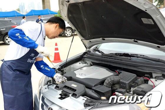 본문 이미지 - 현대·기아차, 찾아가는 서비스 330만대 돌파(현대자동차 제공)© News1  