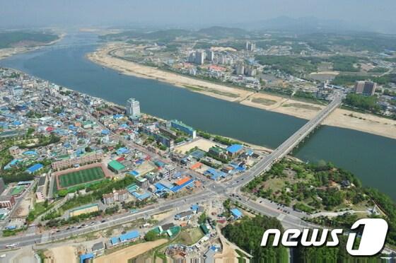 본문 이미지 - 여주 시내 전경/사진제공=여주시청© News1 