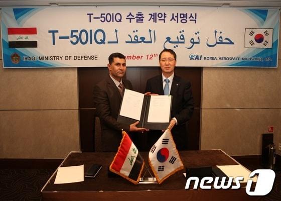 본문 이미지 - KAI, 이라크에 경공격기 'T-50' 등 1.6조 수출(KAI 제공)© News1  