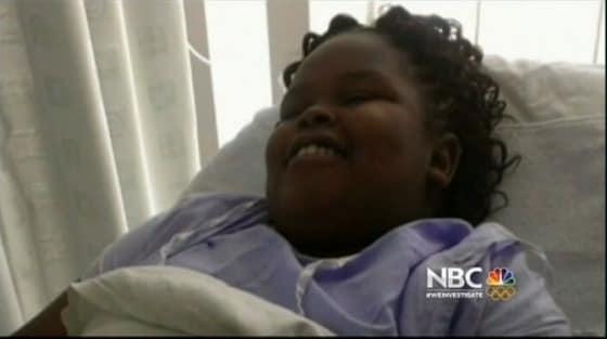 본문 이미지 - 병원에 누워있는 자히 맥매스&#40;출처:NBCNEWS캡처&#41;© 뉴스1  