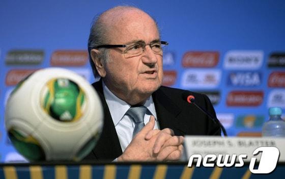 본문 이미지 - 제프 블래터 국제축구연맹(FIFA) 회장. © AFP=News1 