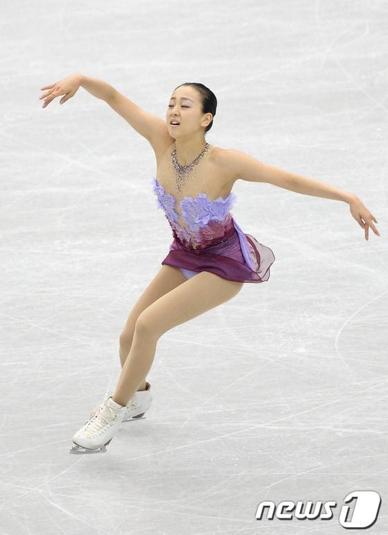 본문 이미지 - 아사다 마오&#40;일본·23&#41;. © AFP=News1  