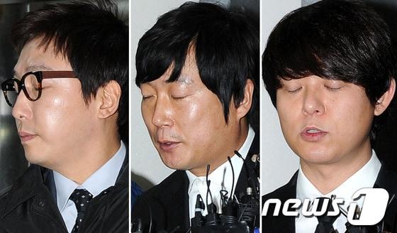 본문 이미지 - 방송인 탁재훈, 이수근, 토니안. © News1   