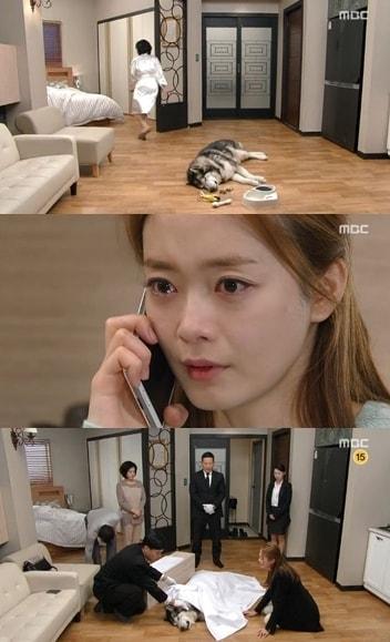 본문 이미지 - 사진=MBC 일일드라마 '오로라 공주' 9일 방송분 캡처  