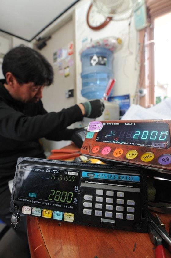 본문 이미지 - 택시요금 조정. &#40;자료사진&#41;