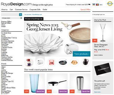 본문 이미지 - 스웨덴 온라인 쇼핑몰 '로얄디자인' © News1   김수지 인턴기자