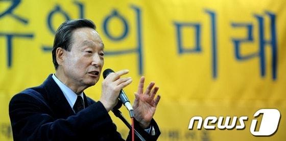본문 이미지 - 권노갑 새정치민주연합 상임고문. © News1 박지혜 기자