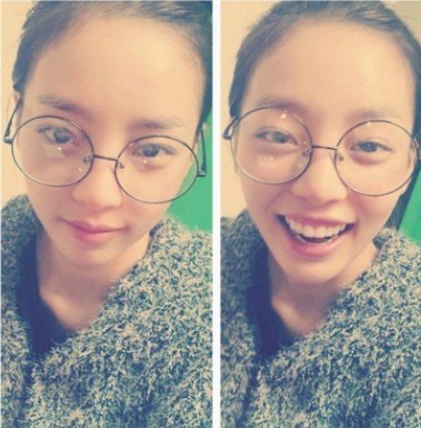 본문 이미지 - 구하라가 1일 자신의 트위터에 코믹 셀카를 공개했다(제공=구하라 트위터) © News1  