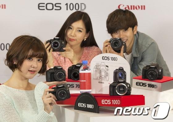 본문 이미지 - 캐논코리아, 엔트리급 DSLR '100D', '700D' 공개(사진제공=캐논코리아)© News1  