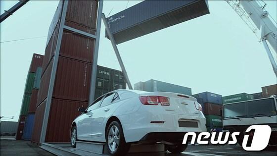 본문 이미지 - 한국지엠, 쉐보레 말리투 루프 강성 테스트 티저영상(자료제공=한국지엠)© News1  