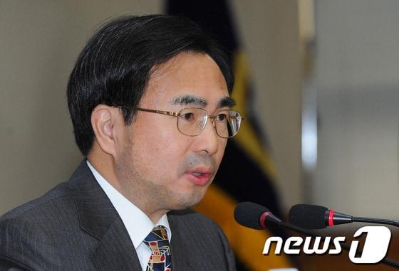 본문 이미지 -  차한성 법원행정처장. /뉴스1 © News1 양동욱 기자