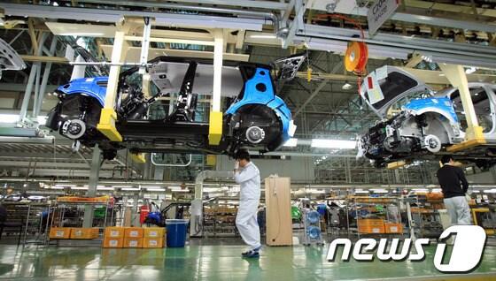 본문 이미지 - 기아차 광주공장© News1 박준배 