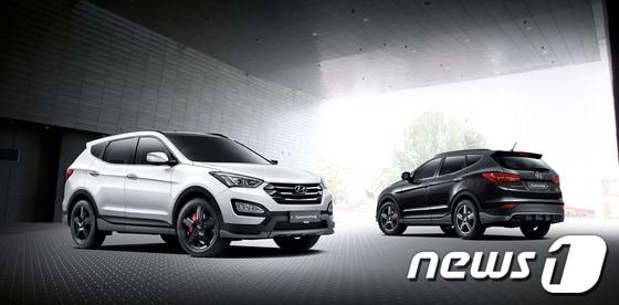 본문 이미지 - 현대자동차 '싼타페 튜익스 팩'(사진제공=현대자동차)© News1   류종은 기자