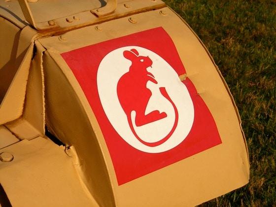 본문 이미지 - 영국 7기갑여단 '데저트랫츠'휘장© News1 