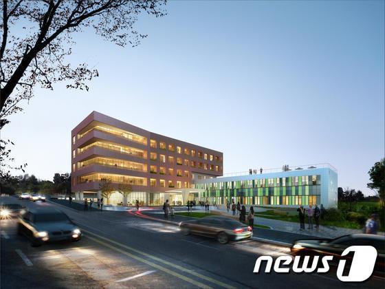본문 이미지 - 한국산업기술평가관리원 신사옥 조감도© News1 이훈철 기자 