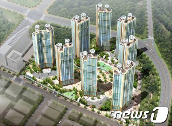 본문 이미지 - 서희 휴먼파크 스타힐스 조감도© News1 
