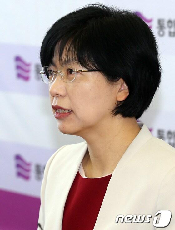 본문 이미지 - 이정희 통합진보당 대표. 2013.4.10/뉴스1 © News1 허경 기자