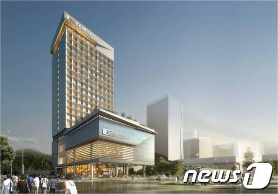 본문 이미지 - 관광호텔 조감도© News1  