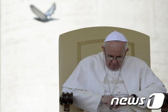 본문 이미지 - 프란치스코 교황. © AFP=News1 