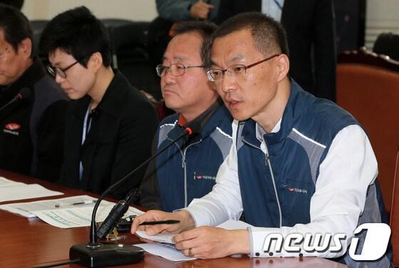 본문 이미지 - 김중남 전국공무원노동조합 위원장. /뉴스1 © News1   오대일 기자