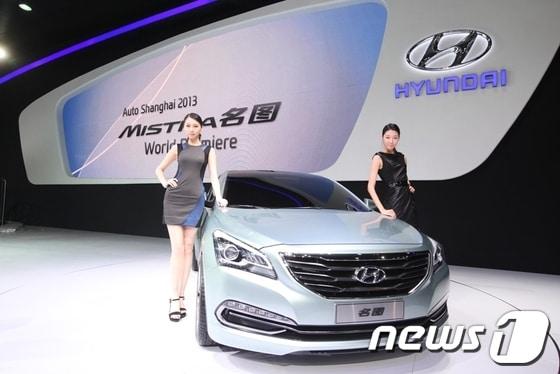 본문 이미지 - 현대자동차의 중국 전략 모델 '미스트라'(사진제공=현대자동차)© News1  