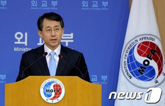 본문 이미지 - 조태영 외교부 대변인 2013.4.24/뉴스1 © News1 박정호 기자