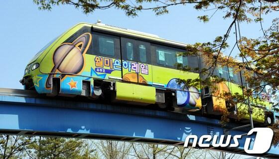 본문 이미지 - 월미은하레일. © News1 신창원 기자