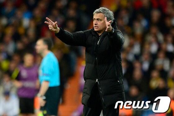 본문 이미지 - 조제 무리뉴 레알 마드리드 감독.© AFP=News1  