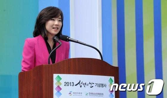 본문 이미지 - 조윤선 여성가족부 장관. © News1 박지혜 기자
