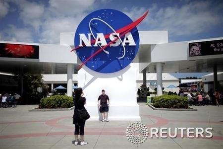 본문 이미지 - 미 항공우주국(NASA) 입구. © 로이터=News1  