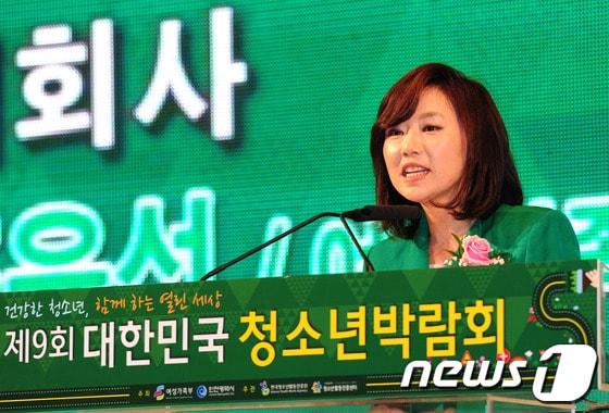본문 이미지 - 조윤선 여성가족부 장관. © News1 신창원 기자