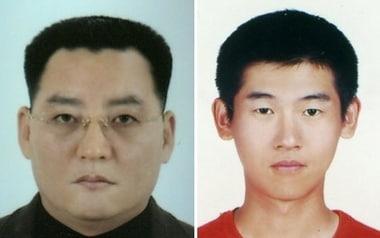 본문 이미지 - 신변 비관 자살 기도자를 구조한 울산남부경찰서 옥동지구대 권형준 경사(왼쪽), 최민호 순경. © News1 