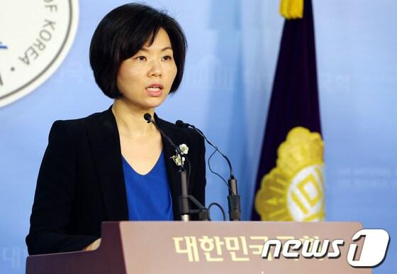 본문 이미지 - 민현주 새누리당 대변인. 2013.5.30/뉴스1 © News1   허경 기자