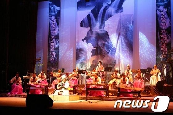 본문 이미지 - 광주문화재단 전통문화관은 22일 서석당에서 열리는 토요상설무대에 내벗소리 민족예술단의 공연을 펼친다.© News1 