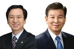 본문 이미지 - 새누리당 김기현(왼쪽) 의원과 박대동 의원© News1   