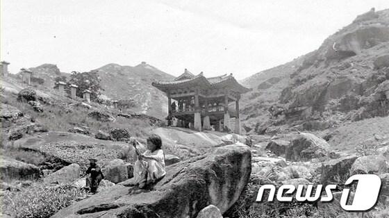 본문 이미지 - 고양시 북한산 산영루지의 옛모습 © News1 