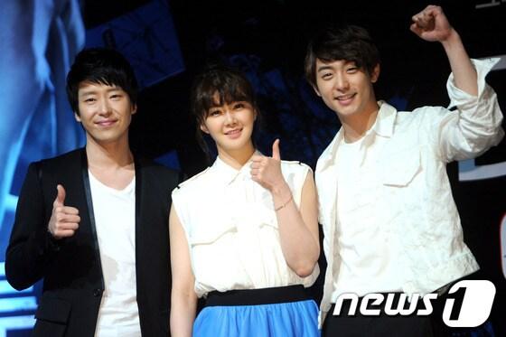 본문 이미지 - 배우 엄기준, 이시영, 이준(왼쪽부터). 머니투데이/뉴스1 © News1   