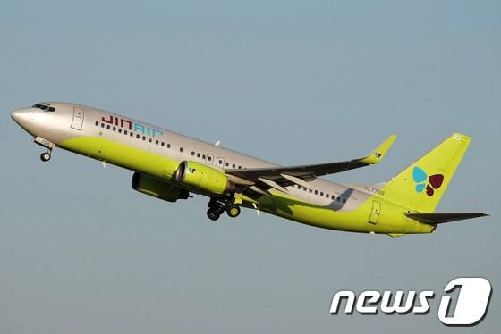 본문 이미지 - 진에어 항공기(사진제공=진에어)© News1