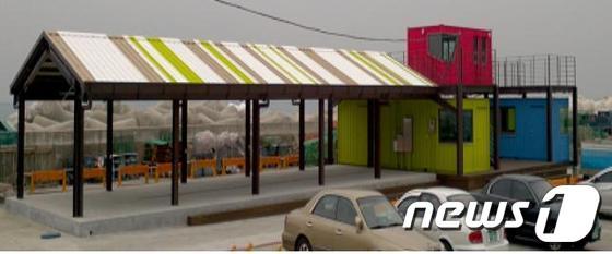 본문 이미지 - 청사포 마켓 모습.© News1 