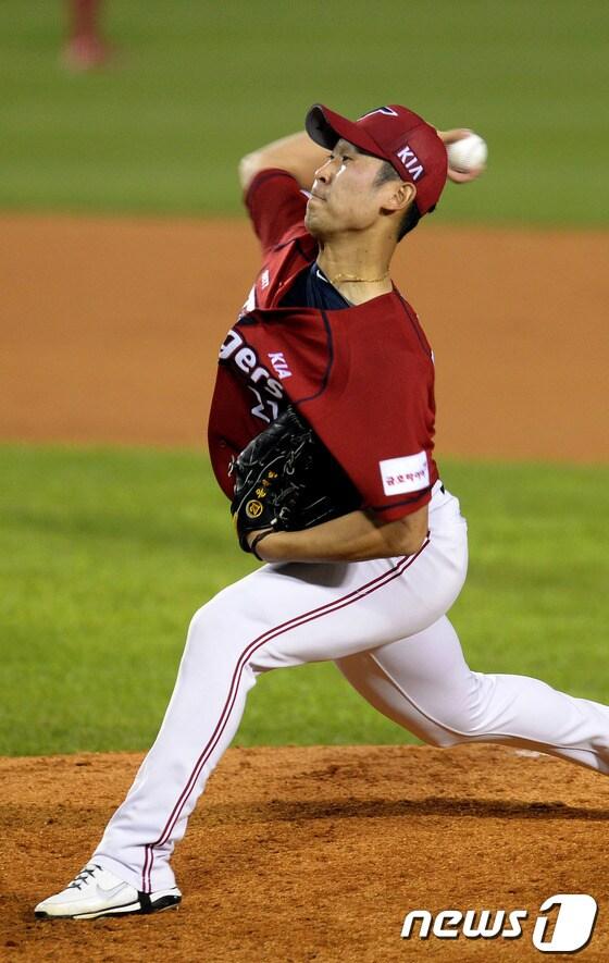 본문 이미지 - 기아 타이거즈 투수 윤석민 © News1 