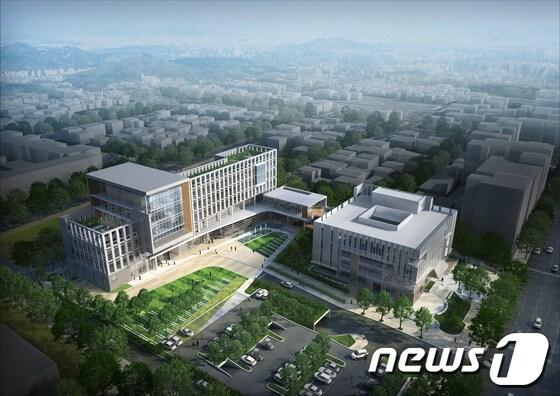 본문 이미지 - 인천가정법원조감도. 사진 제공=홍일표 의원실.© News1 