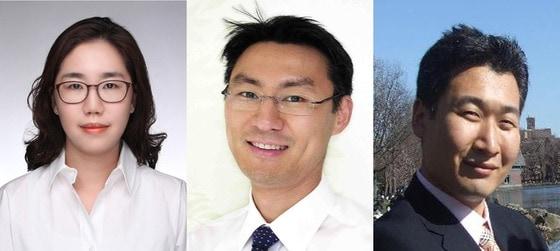 본문 이미지 - 사진 왼쪽부터 KAIST EEWS 대학원 한승민·정유성 교수, 신소재공학과 전석우 교수© News1 